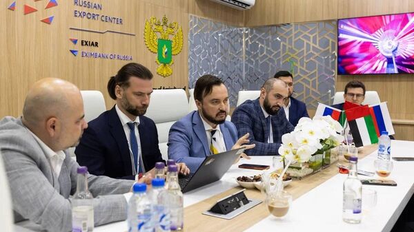 Российские экспортеры при поддержке РЭЦ проводят деловые встречи в рамках продовольственной выставки Gulfood –2024