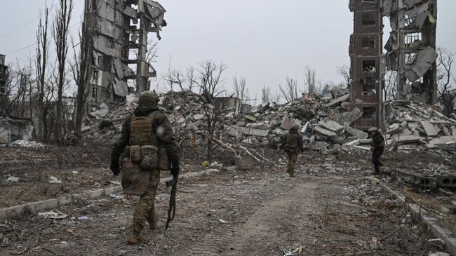 Военнослужащие в Донецкой народной республике