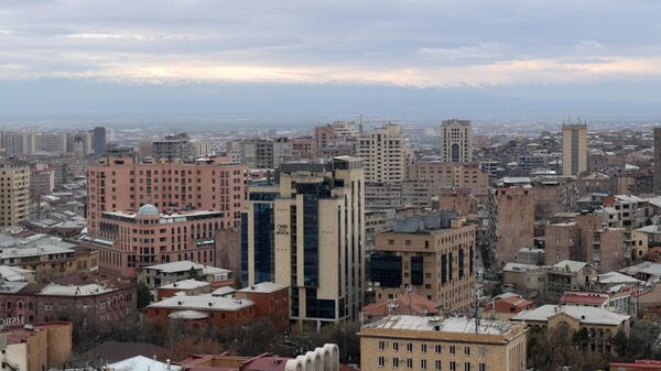 Вид на Ереван