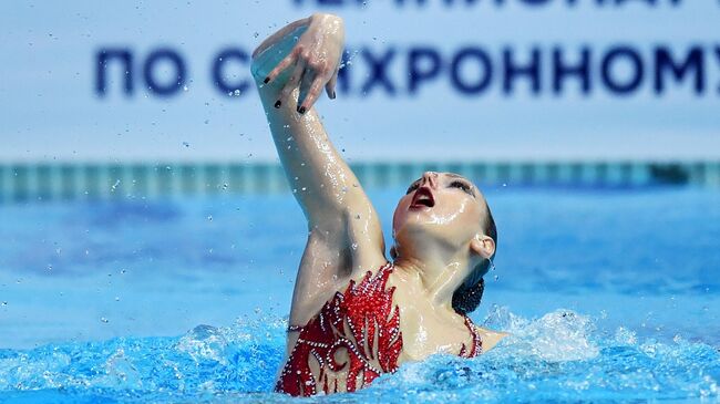 Синхронное плавание. Чемпионат России. Соло. Техническая программа