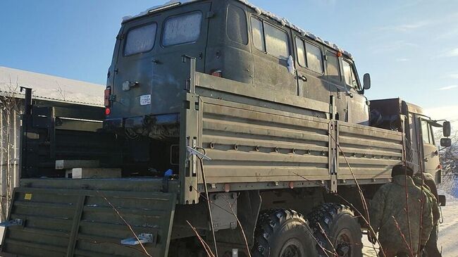 УАЗ, переданный жителем Мурманска в зону СВО