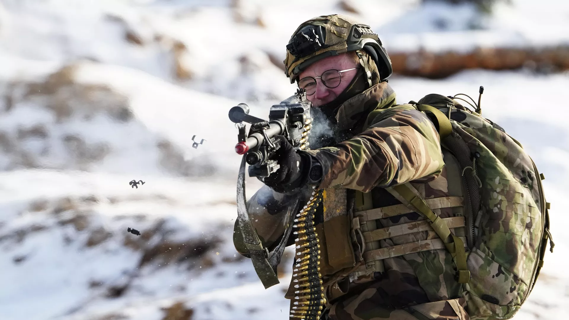 Французский военный во время учений Французский военный во время учений - РИА Новости, 1920, 17.03.2024