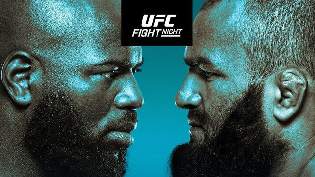 Постер мартовского турнира UFC в Лас-Вегасе