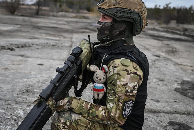 Военнослужащий полка Центрального военного округа на Краснолиманском направлении спецоперации