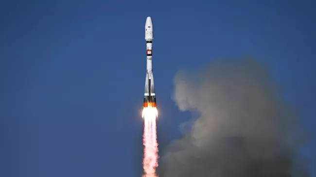 Запуск ракеты Союз-2.1б