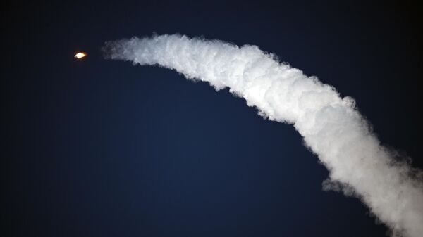 Запуск РН Союз-2.1б со спутником Метеор-М с космодрома Восточный