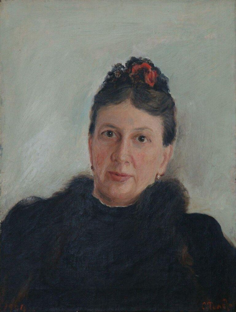 Толстая С.А. Автопортрет. (1904)