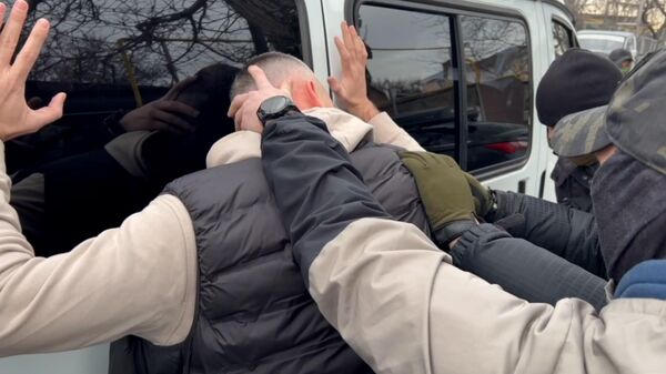 Задержание украинских агентов в Крыму. Видео ФСБ0
