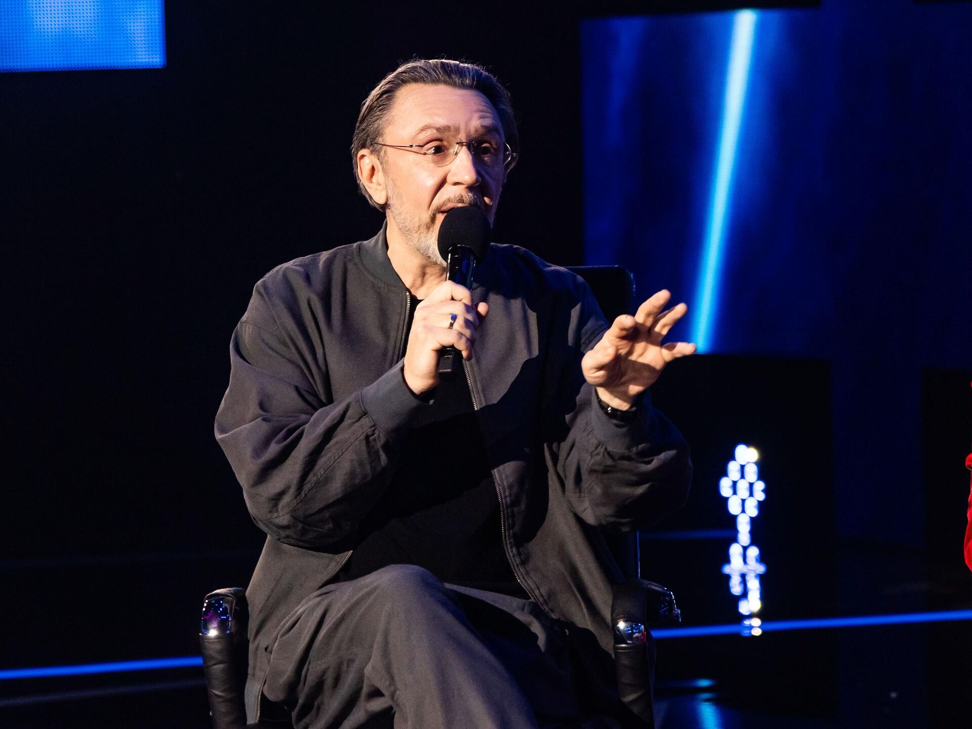 Сергей Шнуров на пресс-конференции к старту Новой Фабрики звезд Сергей Шнуров на пресс-конференции к старту Новой Фабрики звезд - РИА Новости, 1920, 14.08.2025