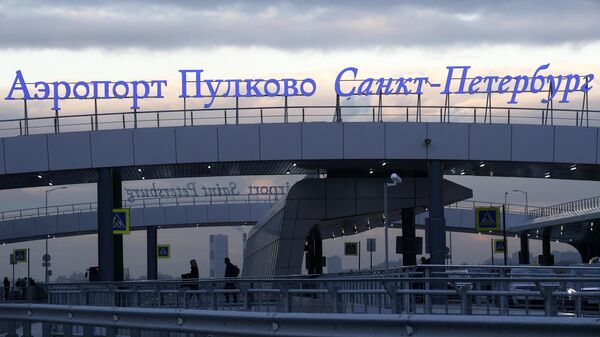 Аэропорт Пулково в Санкт-Петербурге. Архивное фото