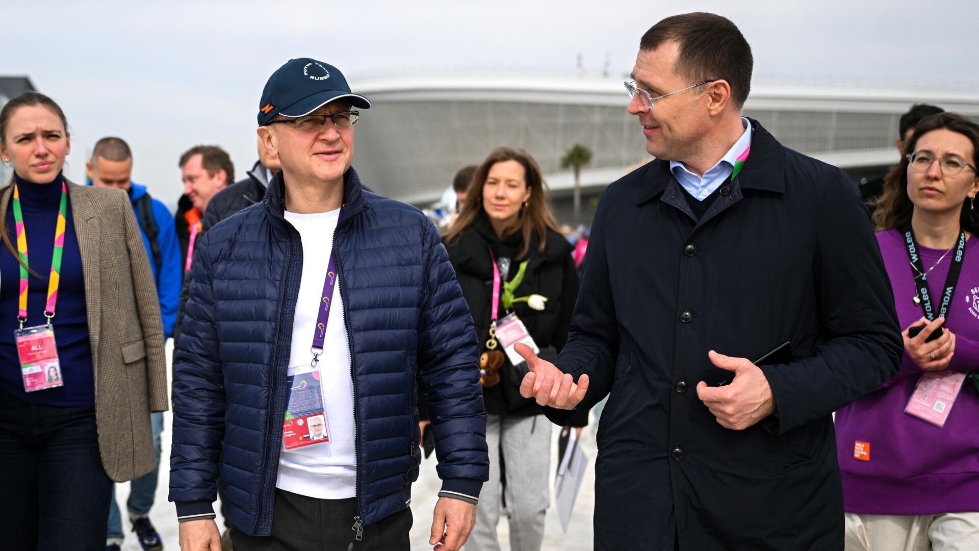 Сергей Кириенко на Всемирном фестивале молодежи на федеральной территории Сириус - РИА Новости, 1920, 02.03.2024