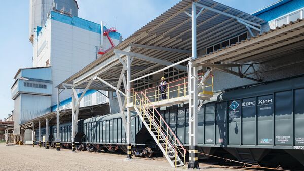 Завод по производству азотно-калийных удобрений в Невинномысске