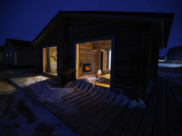 Туристические домики в селе Териберка Мурманской области Туристические домики в селе Териберка Мурманской области