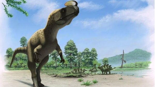 Художественная реконструкция динозавра Kileskus aristotocus