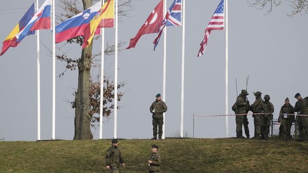 Военнослужащие Польши и НАТО во время учений Steadfast Defender 24 в Корженево