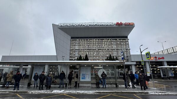 Московский городской вокзал Зеленоград-Крюково на МЦД-3