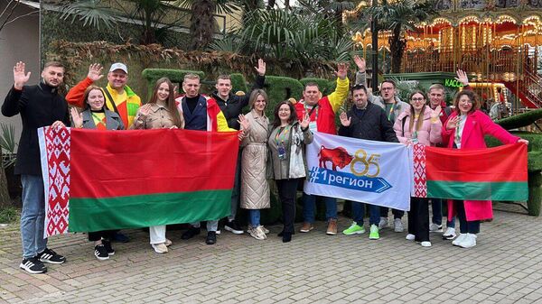 Участники Всемирного фестиваля молодежи из Белоруссии посетили достопримечательности Сочи. 5 марта 2024