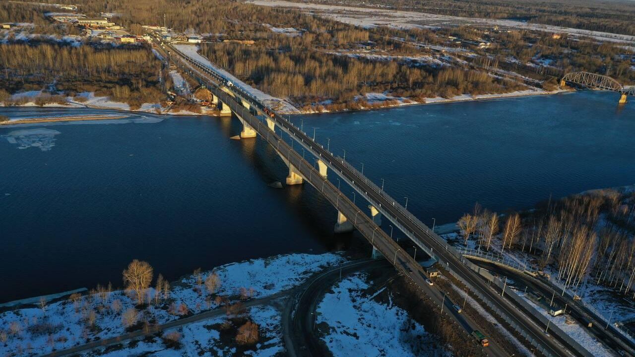 Новый мост-гигант через Волхов в Киришах открыли в Ленобласти - РИА  Новости, 05.03.2024