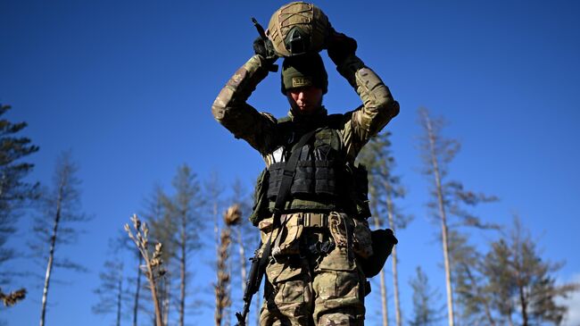 Военнослужащий ВС РФ в зоне СВО