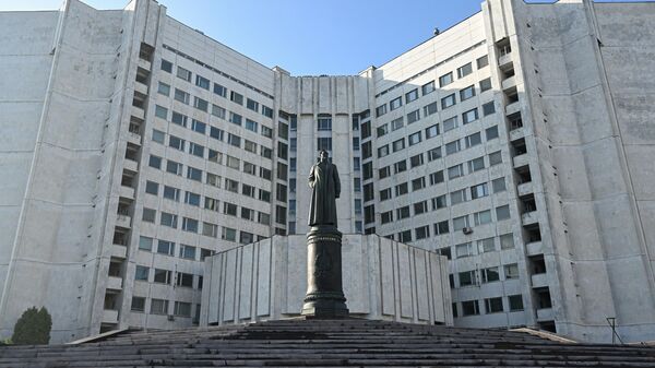 Штаб-квартира Службы внешней разведки РФ в Москве
