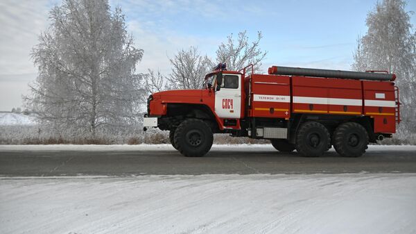 Автомобиль пожарной службы МЧС России