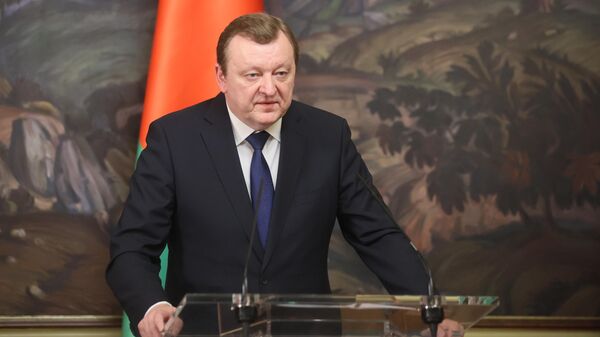 Министр иностранных дел Белоруссии Сергей Алейник