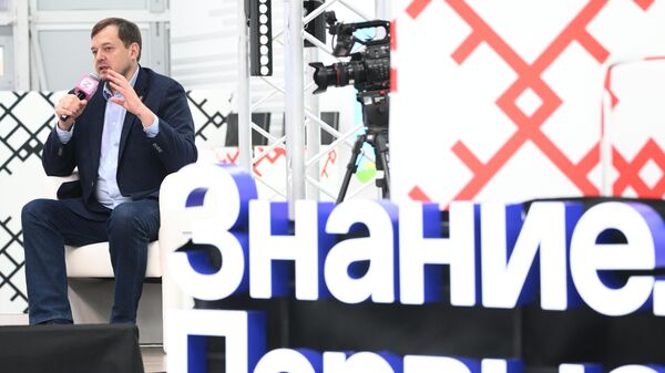 Губернатор Запорожской области Евгений Балицкий на Всемирном фестивале молодежи на федеральной территории Сириус