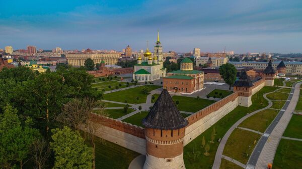 Вид на Тульский кремль