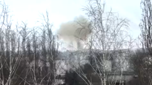 Взрыв беспилотника в пгт Анна Воронежской области