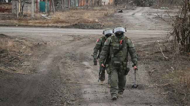 Российские военнослужащие  