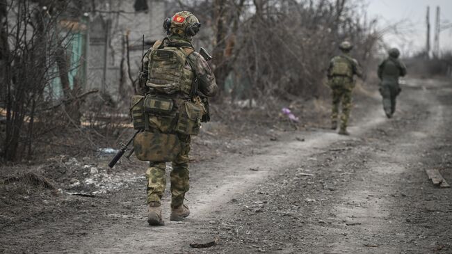 Российские военнослужащие 