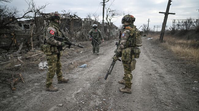 Российские военнослужащие