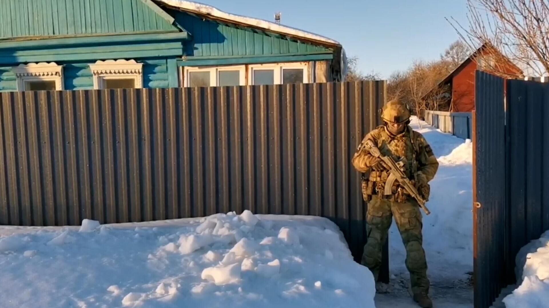 Нейтрализованные террористы, планировавшие нападение на синагогу. Видео ФСБ России - РИА Новости, 1920, 07.03.2024