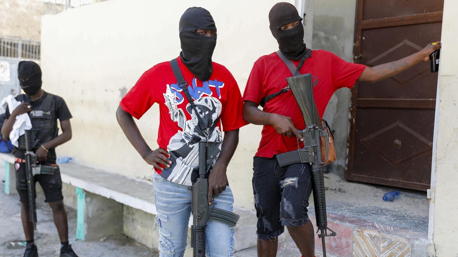 Члены банды в Порт-о-Пренсе, Гаити - РИА Новости, 1920, 09.03.2024
