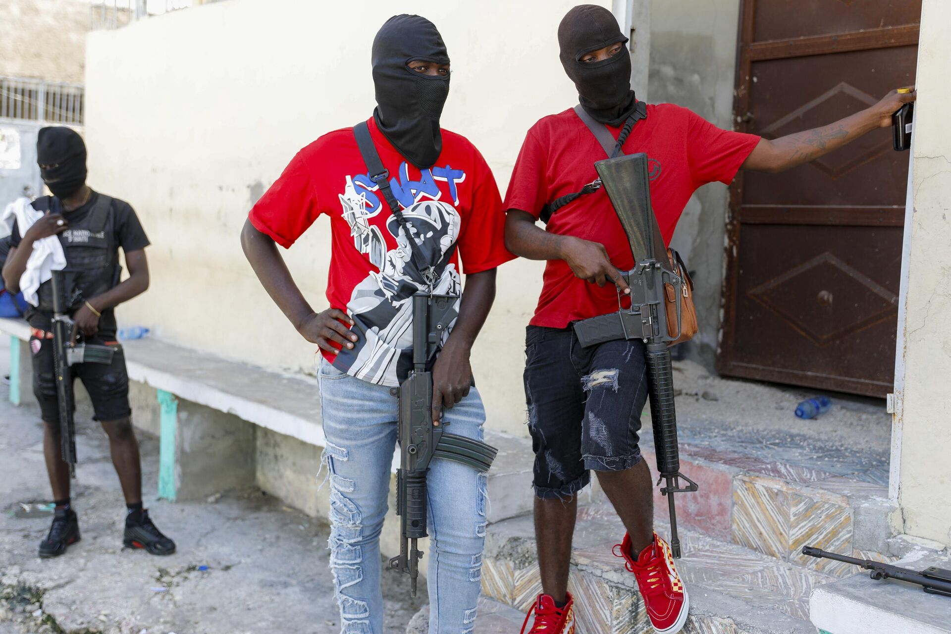 Члены банды в Порт-о-Пренсе, Гаити - РИА Новости, 1920, 13.03.2024