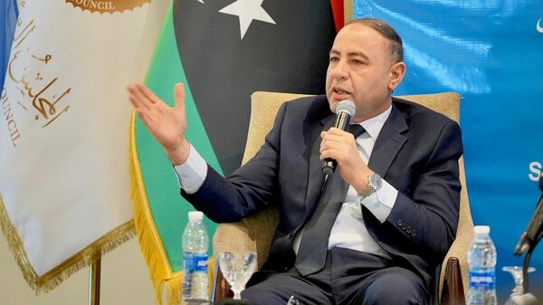 Глава министерства иностранных дел Правительства национального единства Ливии Тахер аль-Баур
