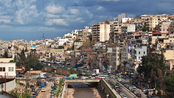Вид на город Триполи в Ливане