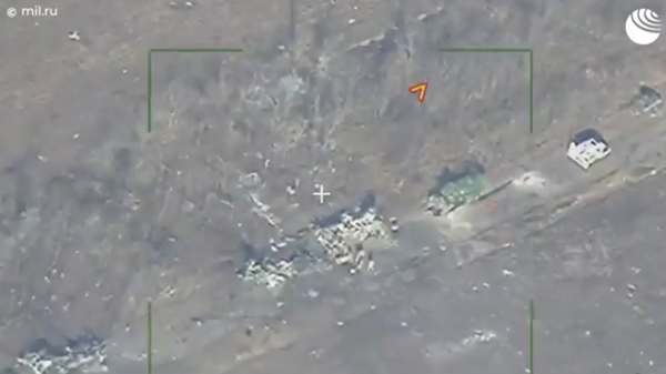 Американские ЗРК Patriot, уничтоженные ударом ракеты ОТРК Искандер-М в районе Покровска в ДНР