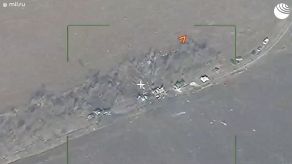 Американские ЗРК Patriot, уничтоженные ударом ракеты ОТРК Искандер-М в районе Покровска в ДНР