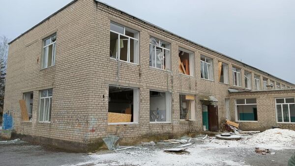 Последствия обстрела населенного пункта Красный Партизан в Ясиноватском муниципальном округе