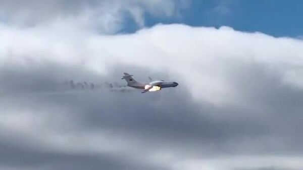 Военно-транспортный самолет Ил-76 терпит крушение при взлете с аэродрома в Ивановской области. 12 марта 2024