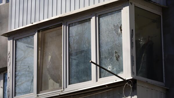 Последствия обстрела многоквартирного дома в Шебекино. 12 марта 2024