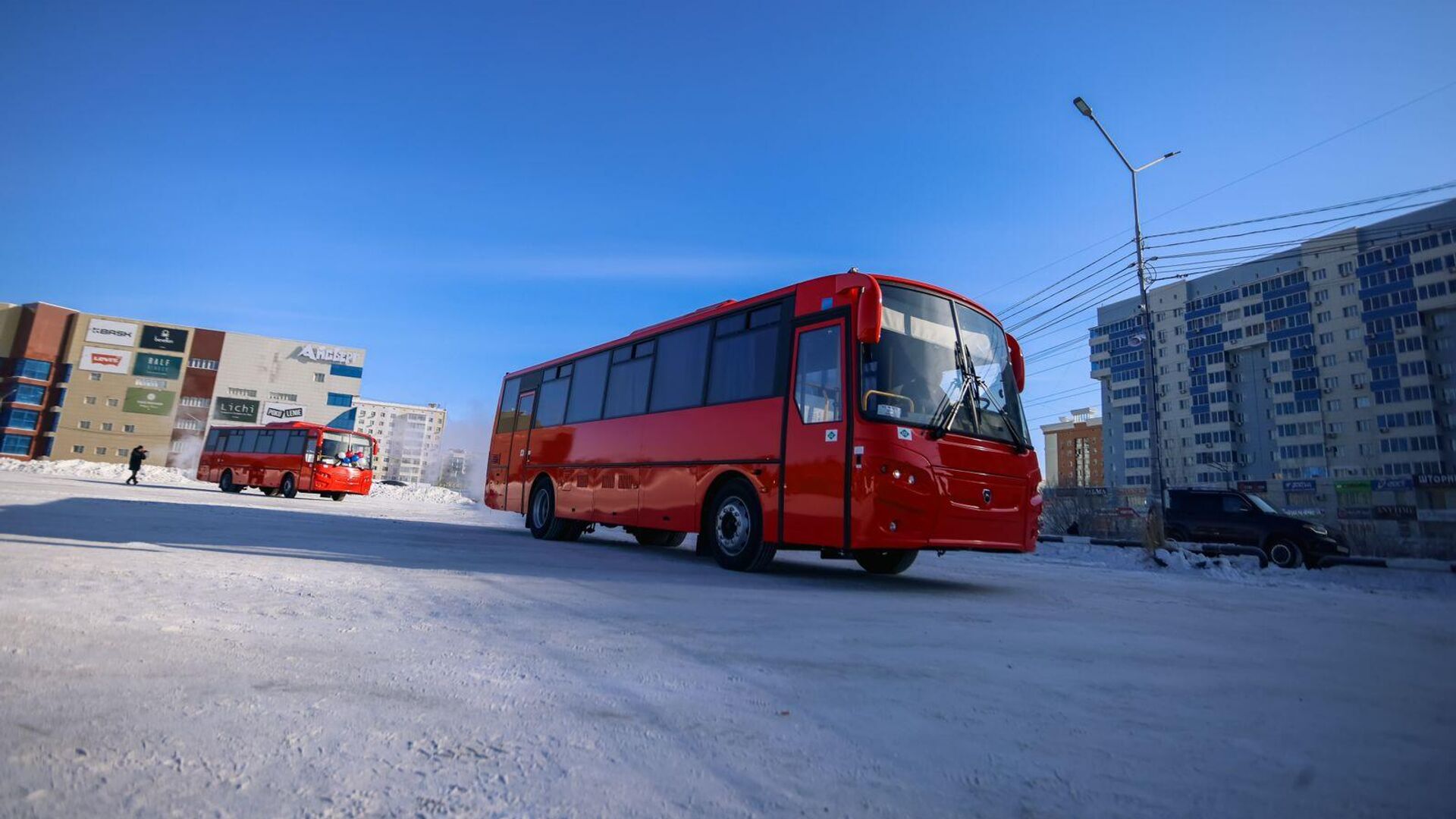 Якутия приобрела более 50 новых автобусов для автопарка общественного транспорта - РИА Новости, 1920, 12.03.2024