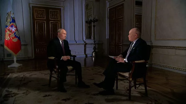 Интервью Владимира Путина Дмитрию Киселеву