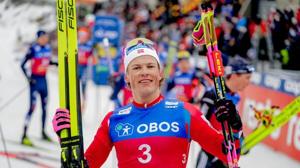 Норвежский лыжник Йоханнес Клебо