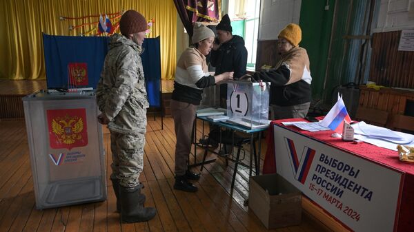 Досрочное голосование на чабанских стоянках в горах Республики Алтай