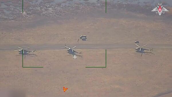 Уничтожение вертолетов ВСУ на аэродромах в ДНР