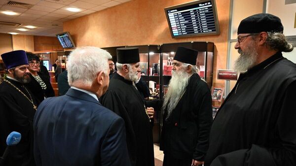 Предстоятель Сербской Православной Церкви Святейший Патриарх Порфирий прибыл в Москву 