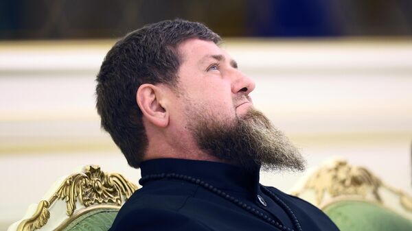 Глава Чеченской Республики Рамзан Кадыров 