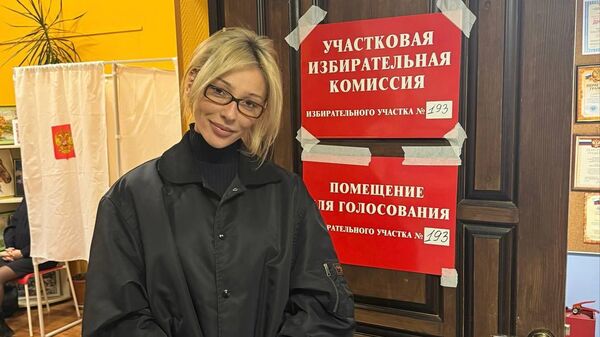 Анастасия Ивлеева проголосовала на выборах президента России